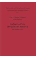 Boolean Methods in Operations Research and Related Areas
