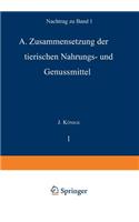 Chemie Der Menschlichen Nahrungs- Und Genussmittel