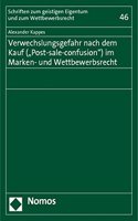 Verwechslungsgefahr Nach Dem Kauf ('Post-Sale-Confusion') Im Marken- Und Wettbewerbsrecht