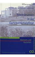 Rekonstruktion in Der Gartenpflege