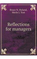 Reflections for Managers