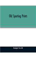 Old sporting prints