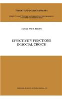 Effectivity Functions in Social Choice
