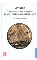 Leviatan: O la Materia, Forma y Poder de una Republica, Eclesiastica y Civil(Politica y Derecho)