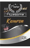 Mister Awesome Kamron Journal
