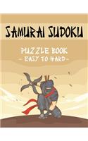 Samurai Sudoku Puzzle Book - Easy to Hard