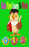 Kids First Learn to Write