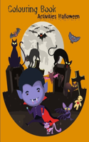 Colouring Book Activities Halloween