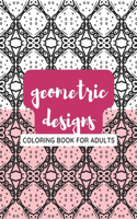 Geometric Designs Coloring Book For Adults