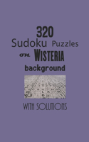 320 Sudoku Puzzles on Wisteria background with solutions: Have a blast with Sudoku puzzles