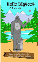 Hello Bigfoot Colorbook