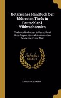 Botanisches Handbuch Der Mehresten Theils in Deutschland Wildwachsenden: Theils Ausländischen in Deutschland Unter Freyem Himmel Ausdauernden Gewächse, Erster Theil