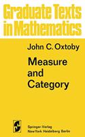 Measure and Category