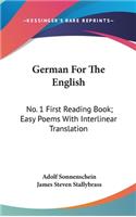 German For The English