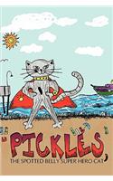 Pickles, The Spotted Belly Super Hero Cat