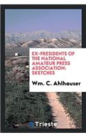 Ex-Presidents of the National Amateur Press Association