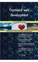 Front-end web development A Complete Guide