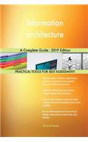 Information architecture A Complete Guide - 2019 Edition