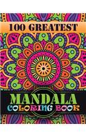 100 Greatest Mandala Coloring Book