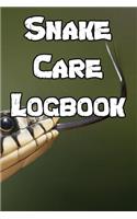 Snake Care Logbook