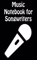 Music Notebook For Songwriters