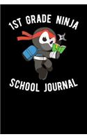 1st Grade Ninja School Journal