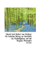 Eduard Lord Herbert Von Cherbury