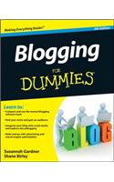 Blogging For Dummies