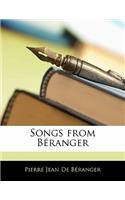 Songs from Beranger