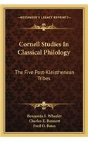 Cornell Studies In Classical Philology