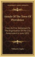 Annals of the Town of Providence