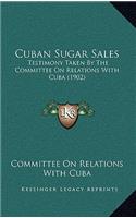 Cuban Sugar Sales