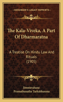 The Kala-Viveka, A Part Of Dharmaratna