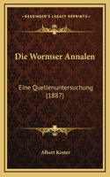Die Wormser Annalen