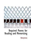 Required Poems for Reading and Memorizing