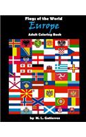 Flags of the World Series (Europe), adult coloring book