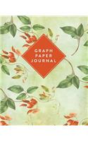 Graph Paper Journal: 150 Graph Pages, 8"x10", 1/4 Inch Grid, Professionally Designed