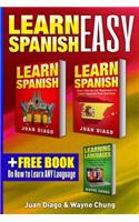 Learn Spanish, Learn Spanish with Short Stories: 3 Books in 1! a Guide for Beginners to Learn Conversational Spanish & Short Stories to Learn Spanish Fast & Easy Bonus Learn Any Language