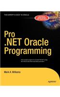 Pro .Net Oracle Programming