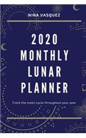 2020 Monthly Lunar Planner