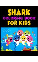 Shark Coloring Book For kids: Cute Shark Coloring Books for Girls Boys Kids and Anyone Who Loves Baby Shark, Size- 8.5" x 11", 25 pages