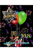 Happy New Year 2020 Journal Notebook