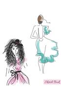 Sketch Book: Mode Sketch Book, Model Sketch Book, Fashion Sketchpad, Painting, Sketching Your Fashion, Writing, Drawing, Sketching or Doodling, simple sketch boo