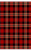 2020 Weekly Planner Lumberjack Plaid Tartan Red Black Tan 134 Pages: 2020 Planners Calendars Organizers Datebooks Appointment Books Agendas