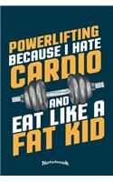 My Funny Powerlifting Notebook