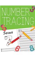 Number Tracing: Tracing Book for Preschoolers and Kids, Cartoon Number, Learn Number 1 to 20 and Coloring Pratice, Easy to Learning and Practice