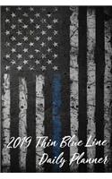 2019 Thin Blue Line. Daily Planner.