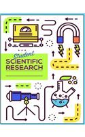 Student Scientific Research: Wide Ruled Lined Journal Composition Notebook for Christmas, Birthday or Back to School Gift