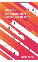 400 Sudoku Hard Sudoku 9x9: Puzzle Books for Adults