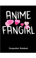 Anime Fangirl Composition Notebook